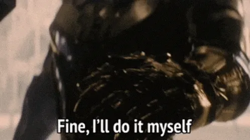 Fine, I'll do it myself